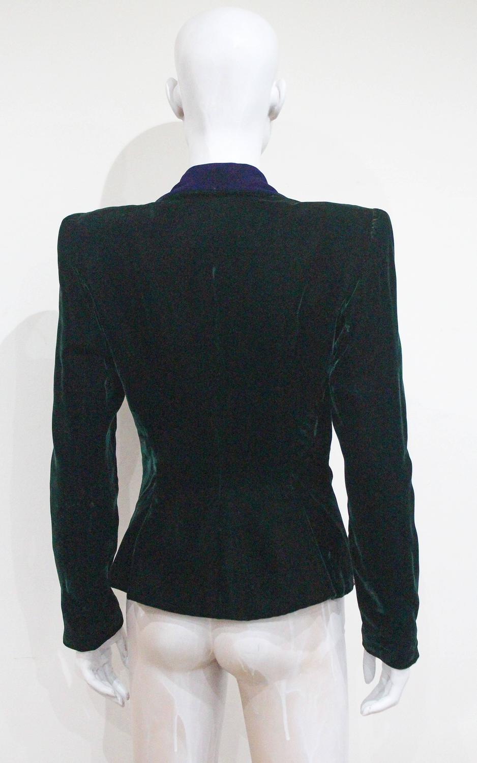 STRETCH VELVET EVENING JACKET at Amazon Women s Clothing