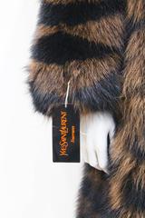 Exceptional Yves Saint Laurent Beaver Fur Coat c. 1980s