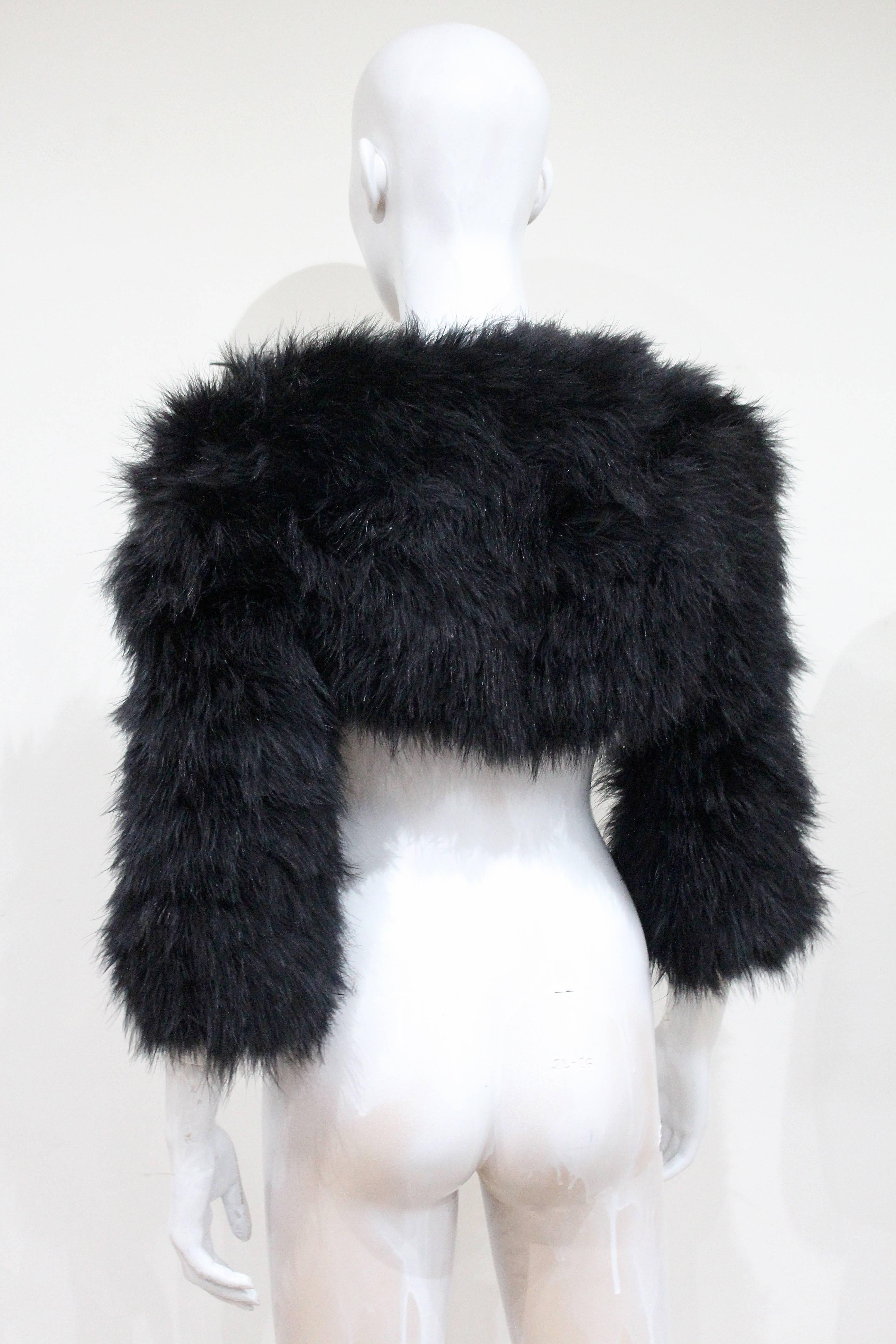 marabou coat