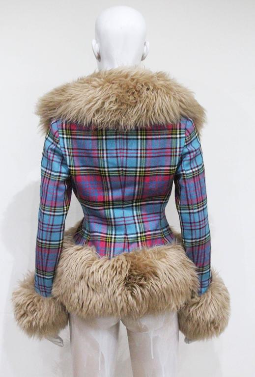 vivienne westwood tartan jacket