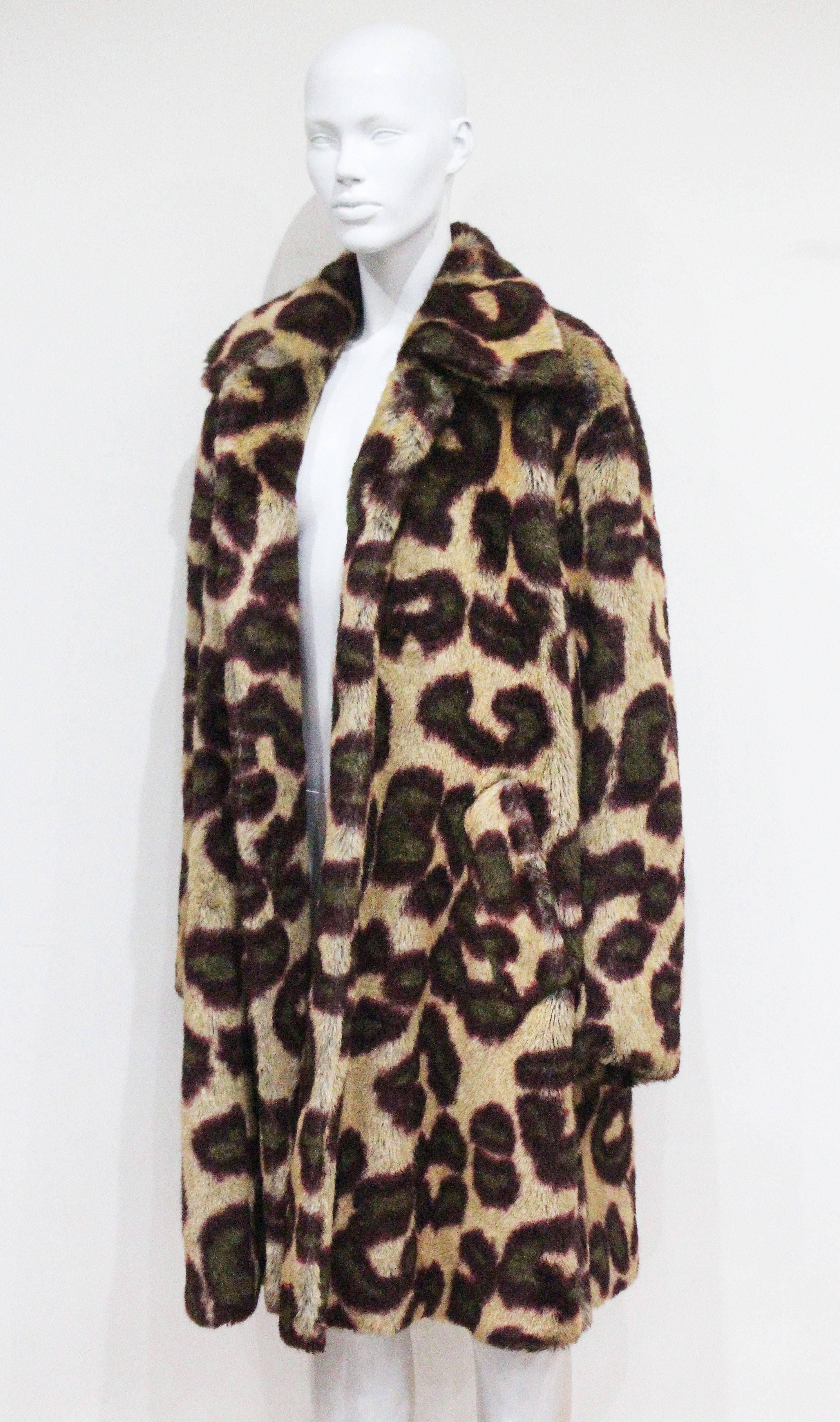 vivienne westwood leopard coat