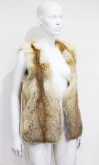 Isabel Marant Fox Fur Gilet