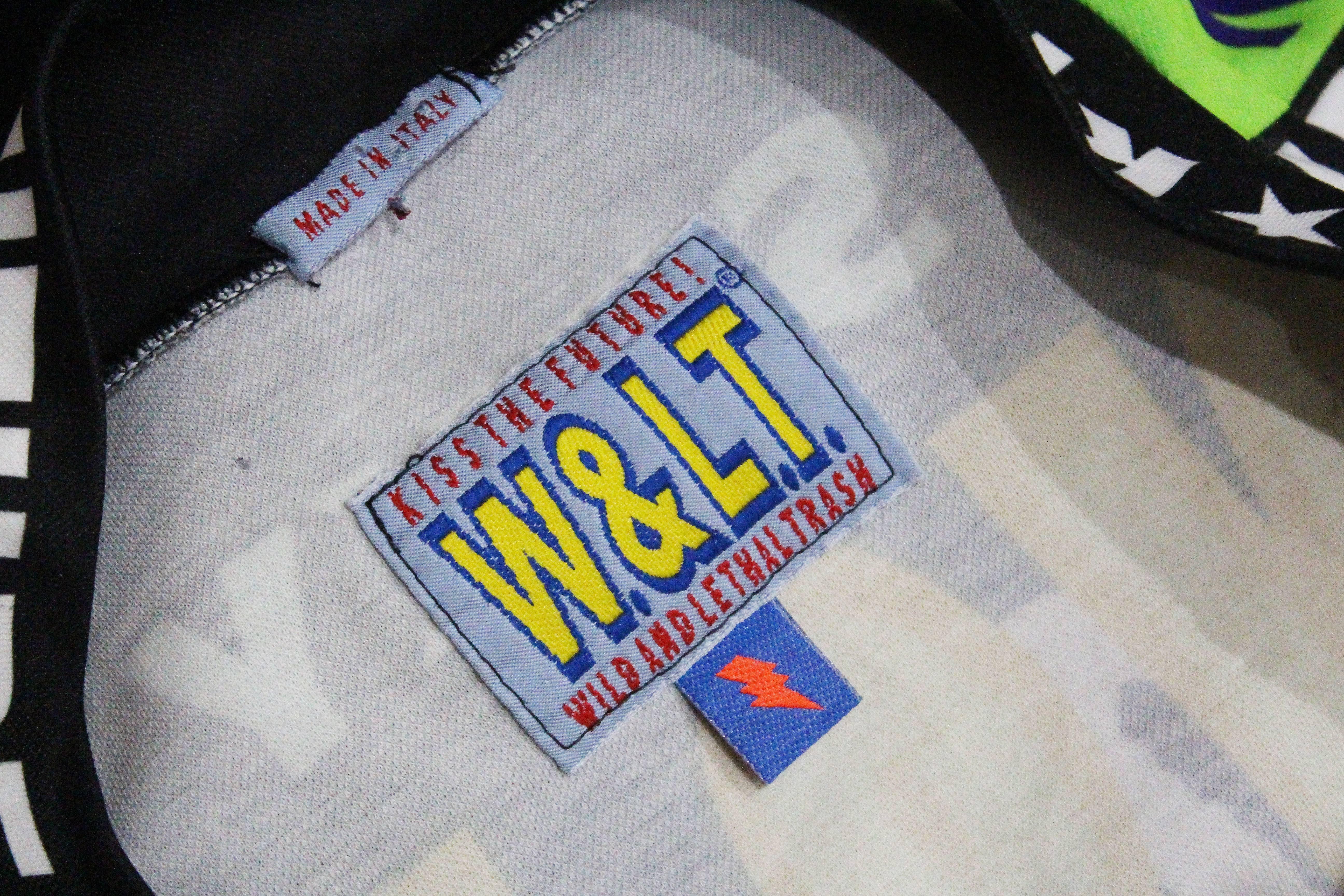 Women's or Men's Walter Van Beirendonck graphic cycling shirt, c. 1996
