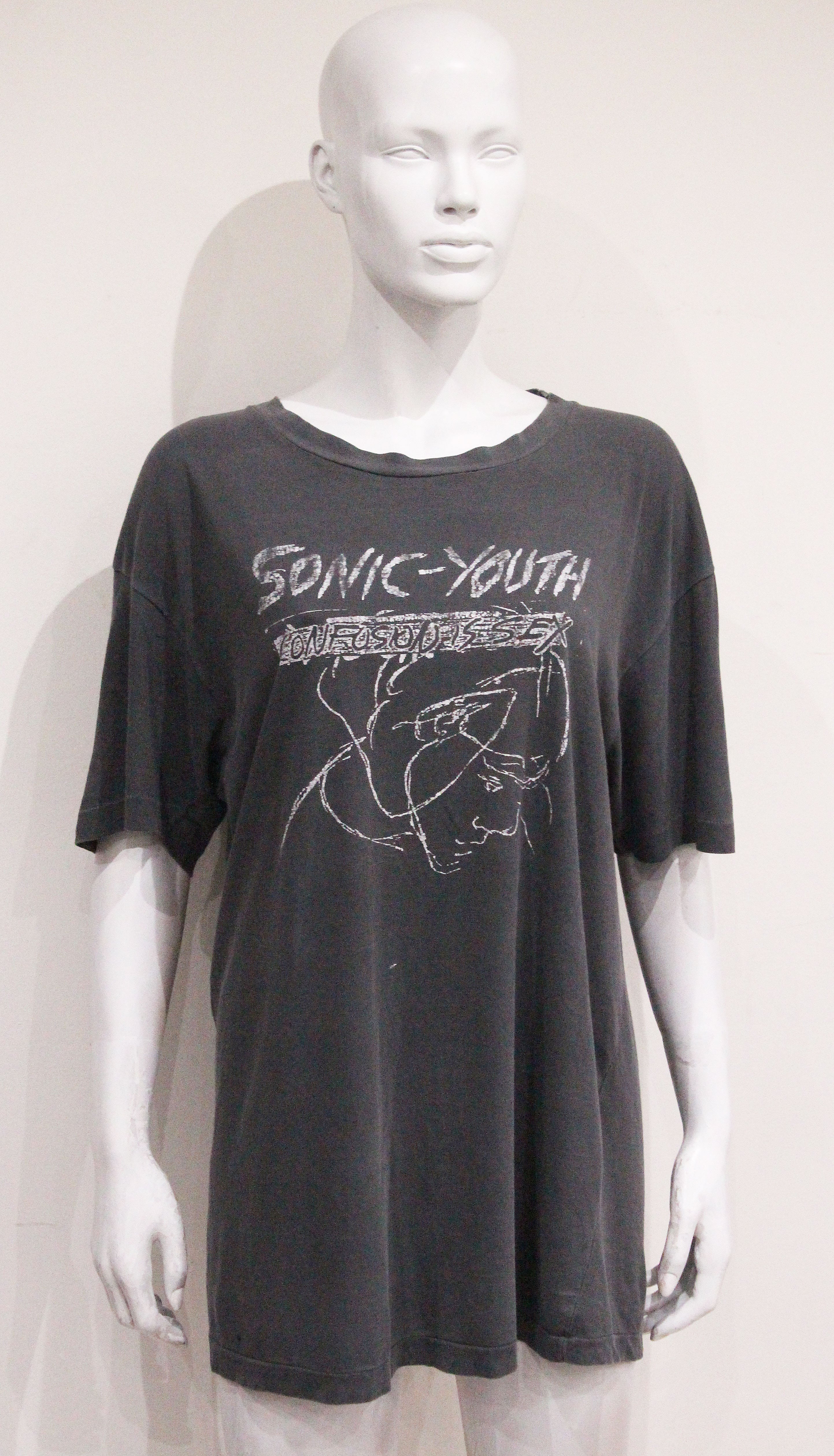 Sonic Youth 'CONFUSION IS SEX' original band tee, c. 1983