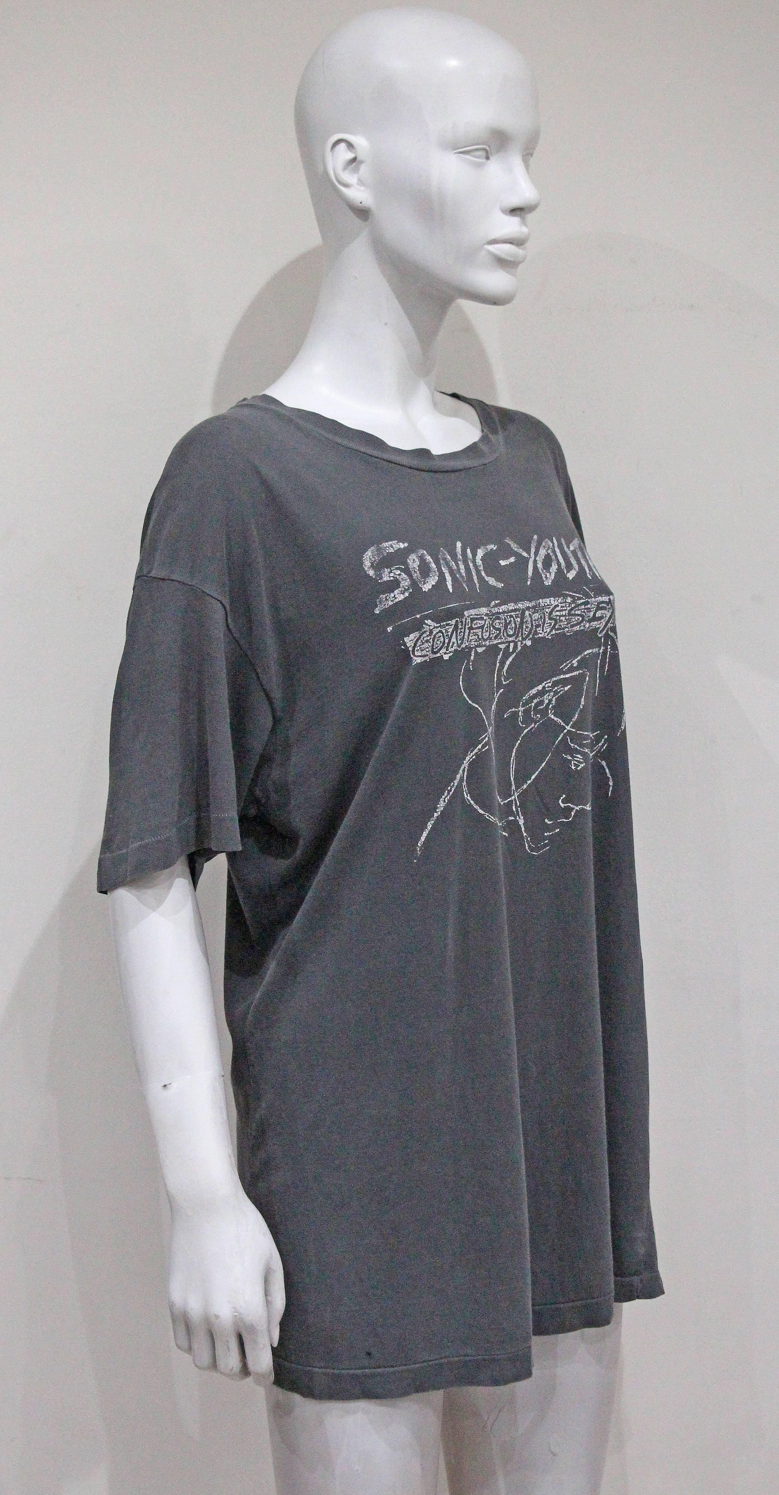 Sonic Youth 'CONFUSION IS SEX' Original-Band-T-Shirt:: c. 1983 für Damen oder Herren