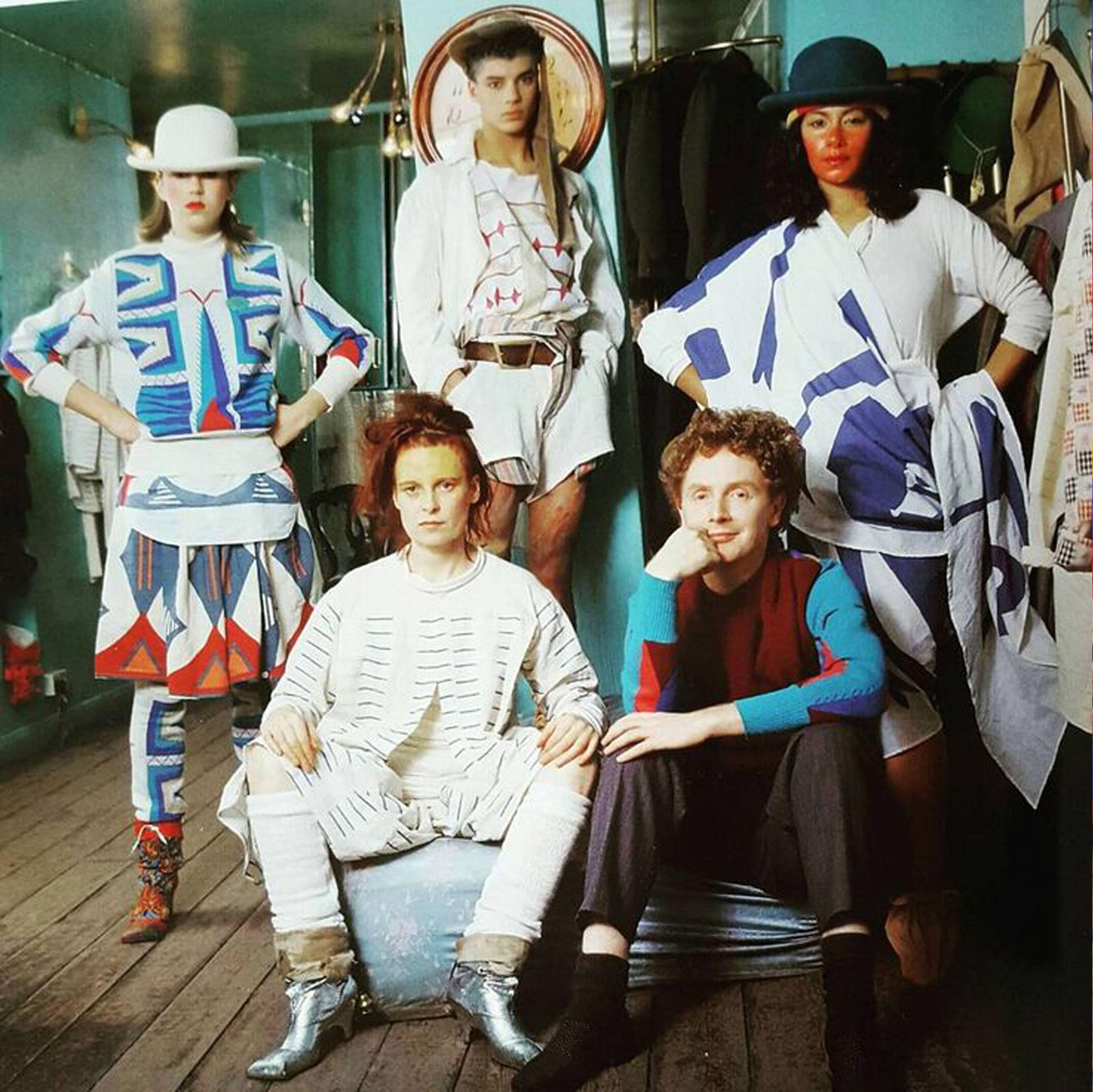 World's End by Vivienne Westwood and Malcolm Mclaren 'Savages' Ensemble, c. 1982 In Good Condition In London, GB