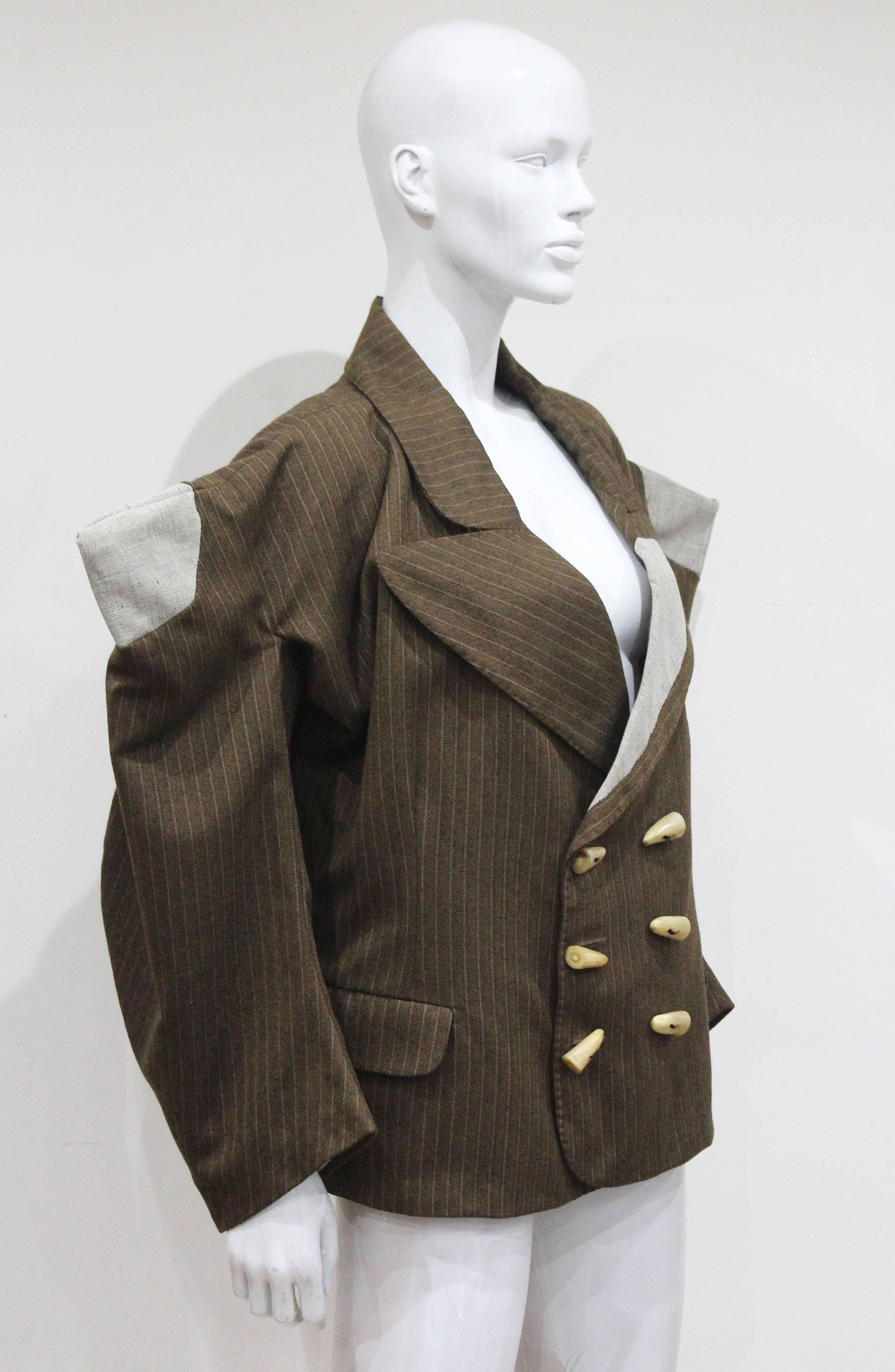 World's End by Vivienne Westwood and Malcolm Mclaren 'Witches' jacket c. 1983 In Excellent Condition In London, GB