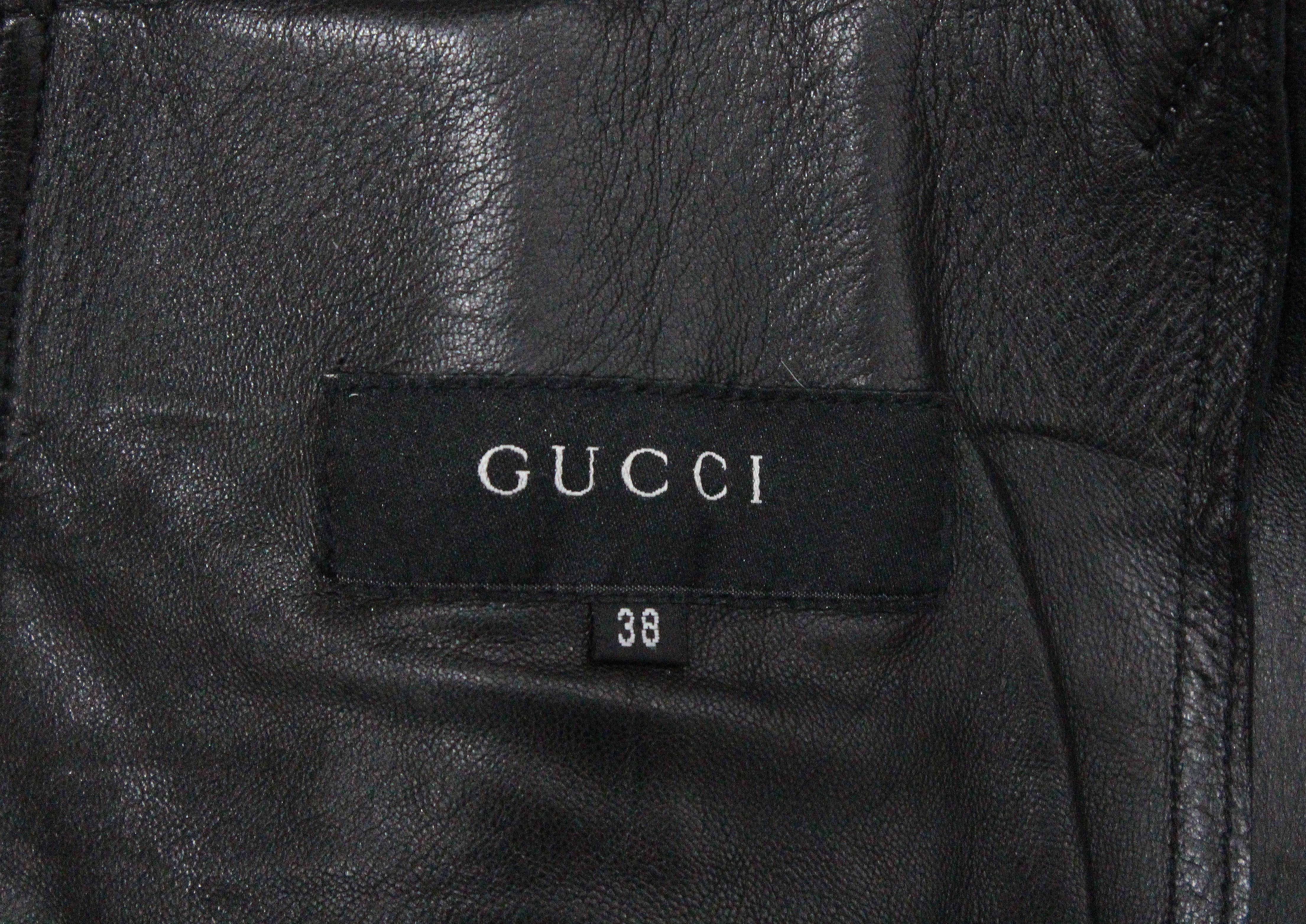 Gucci by Tom Ford goat hair blazer jacket, c. 1999 3