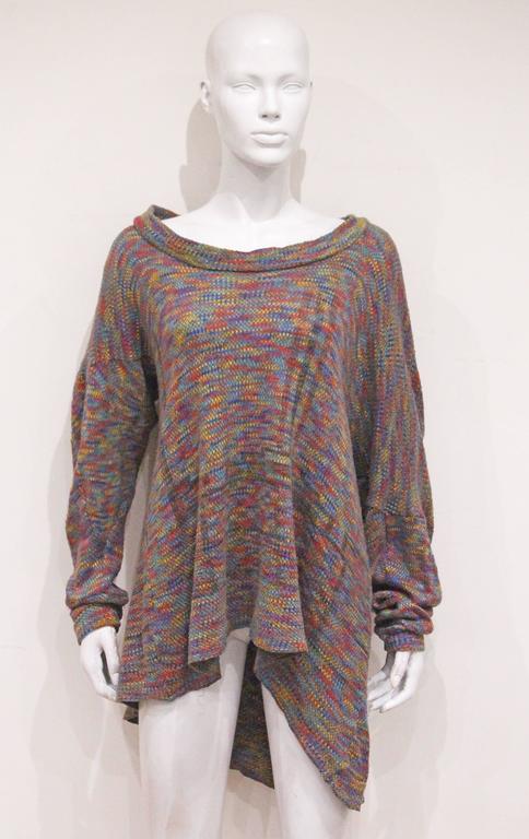 World's End by Vivienne Westwood and Malcolm Mclaren knitted jumper, c ...
