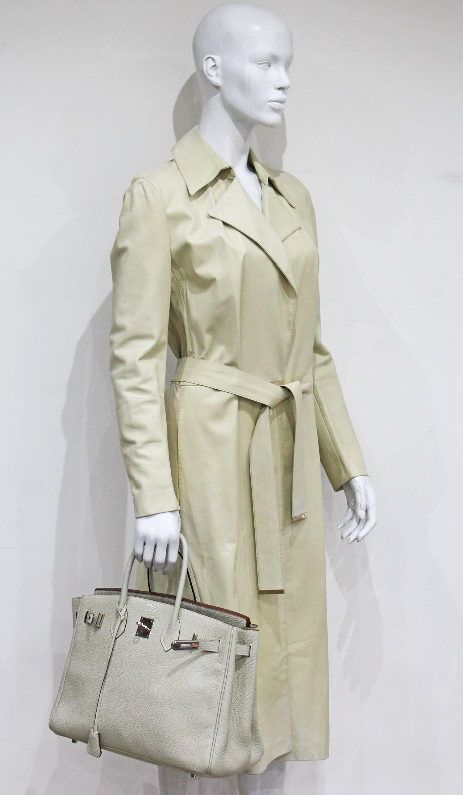 Women's Hermes 35 cm Birkin Bag in Clemence Leather