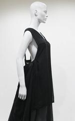 Yves Saint Laurent by Tom Ford black silk organza evening gown, c. 2002
