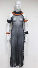 Jean Paul Gaultier mesh tube dress, c. 1995