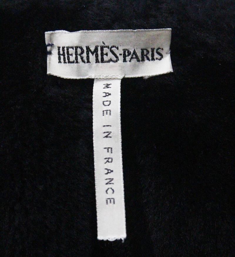 Hermes by Maison Martin Margiela shearling jacket, c. 2002 1