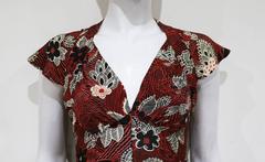 Radley by Ossie Clark tea dress with Celia Birtwell print, c. 1970s