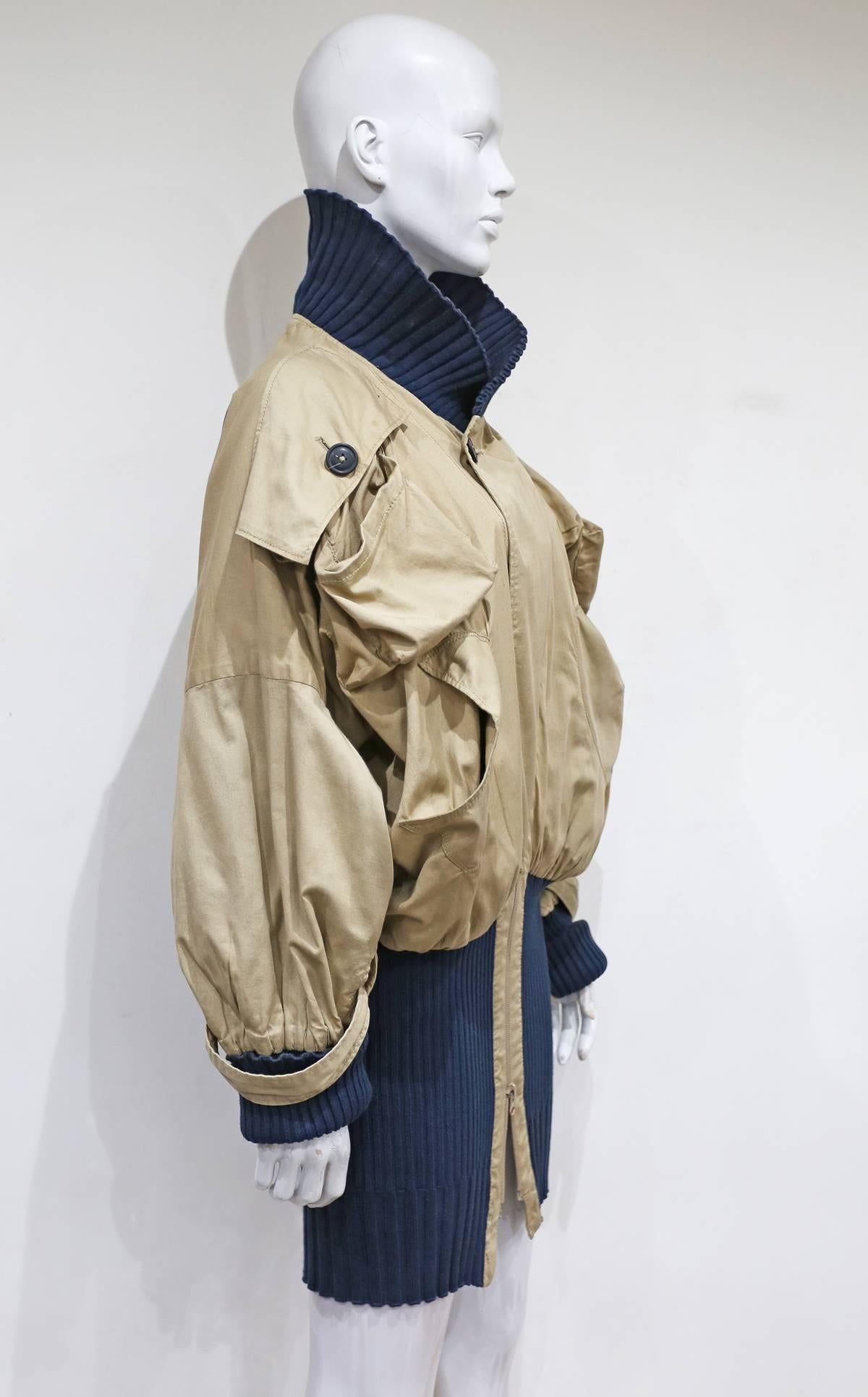 clint's bomber jacket