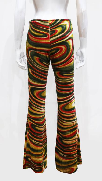 Gucci by Tom Ford velvet bell bottoms, c. 1999 For Sale at 1stDibs ...