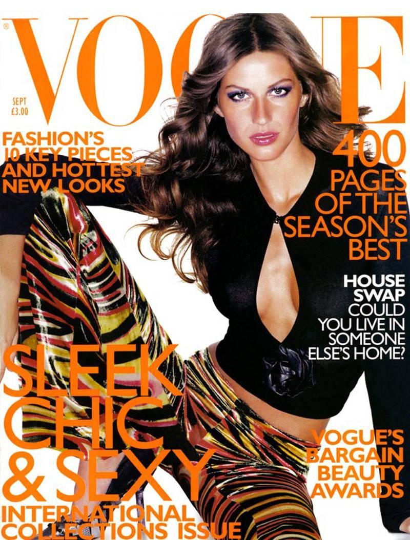 Important and rare Gucci by Tom Ford velvet bell bottoms from the Autumn - Winter 1999 runway collection, the pants also featured on the cover of the September 1999 issue of Vogue, modelled by Gisele Bündchen and photographed by Mario Testino. The