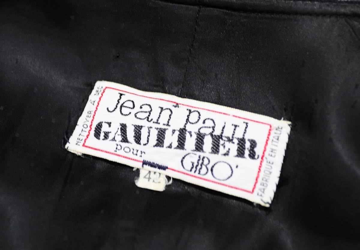 Jean Paul Gaultier black velvet and silk Russian inspired evening coat, c. 1980s 1