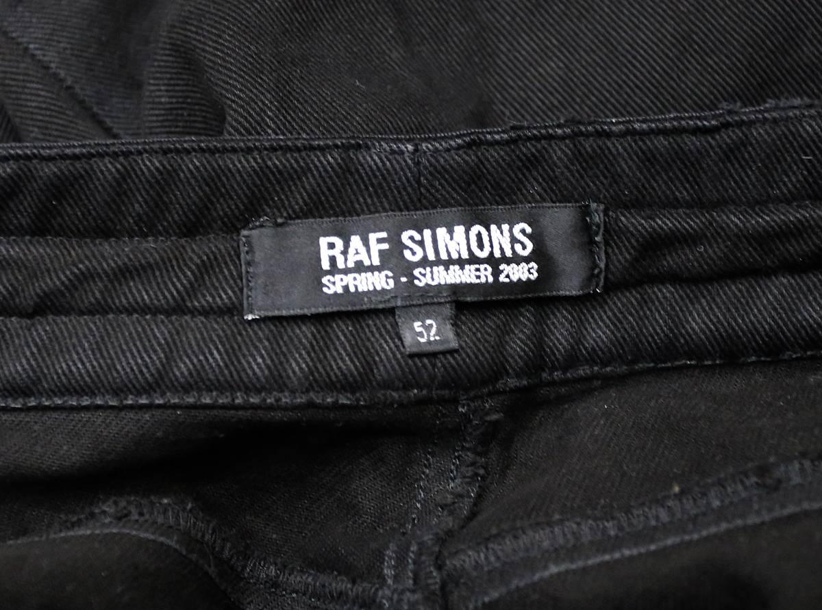 Men's Raf Simons 'Consumed' Distressed Bondage Jeans, c. 2003