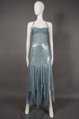 Atelier Versace haute couture halter-neck evening dress, circa 2003