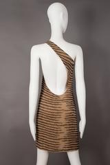 Gucci by Tom Ford beaded evening dress with cut out, circa 2000