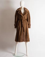 Christian Dior Haute Couture wild mink coat, circa 1960s