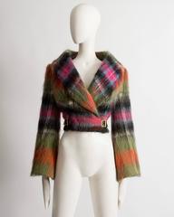 Vivienne Westwood tartan mohair wool jacket, AW 1993