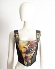 Vivienne Westwood  'Vive la Cocotte' floral print corset, AW 1995