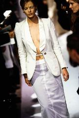 Margiela Spring-Summer 1993 ivory cotton canvas jacket