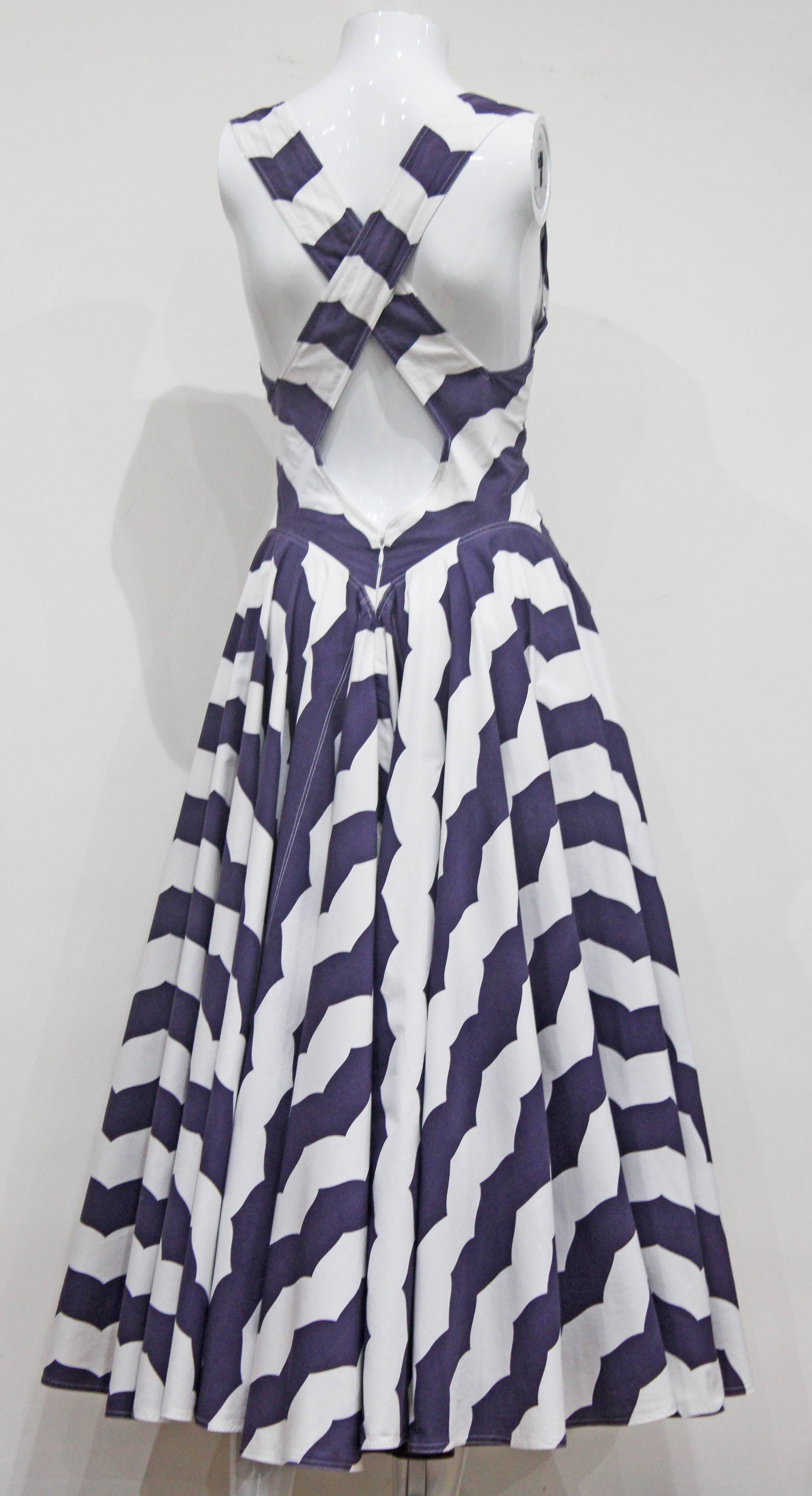 alaia cotton dress