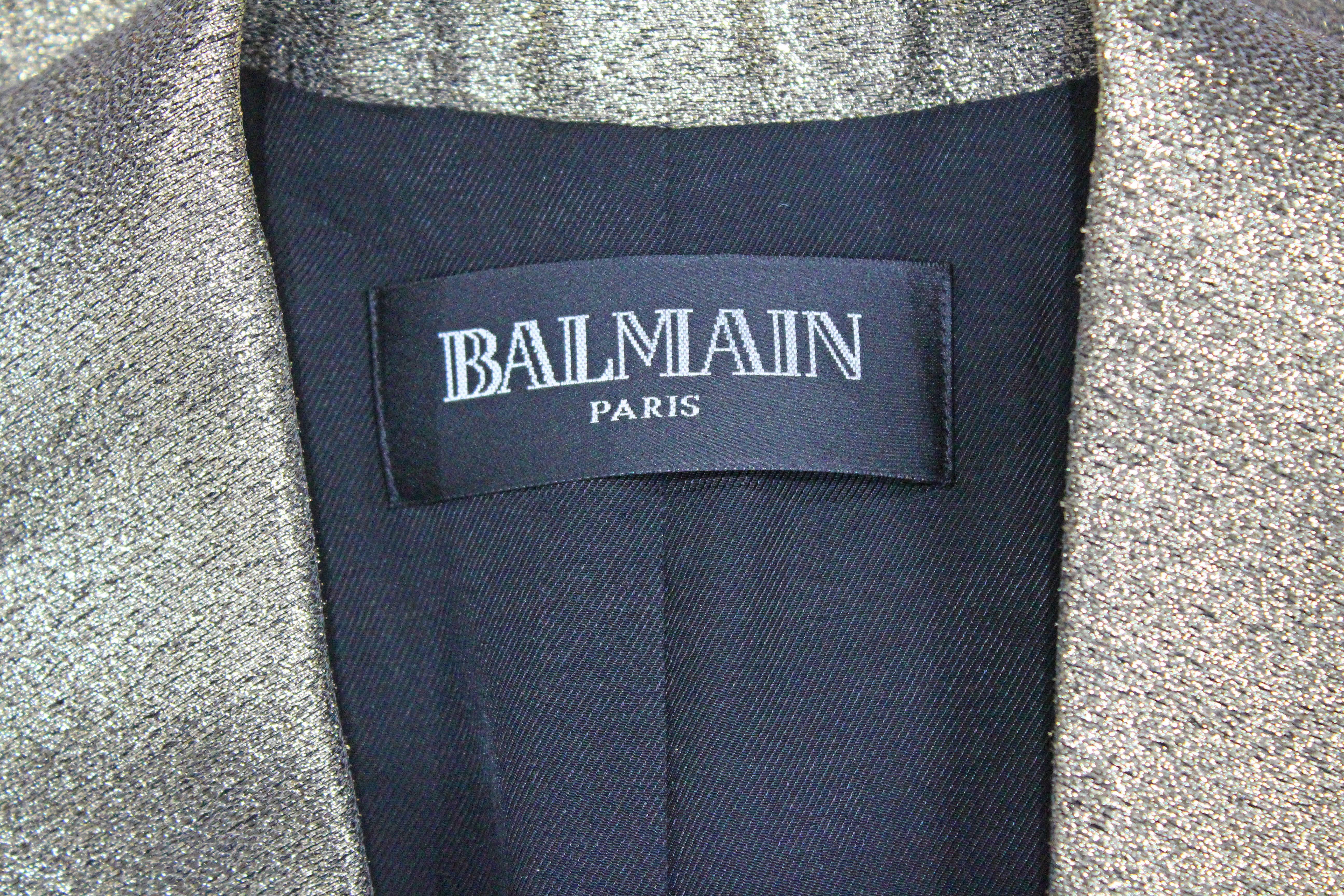 balmain disco jacket