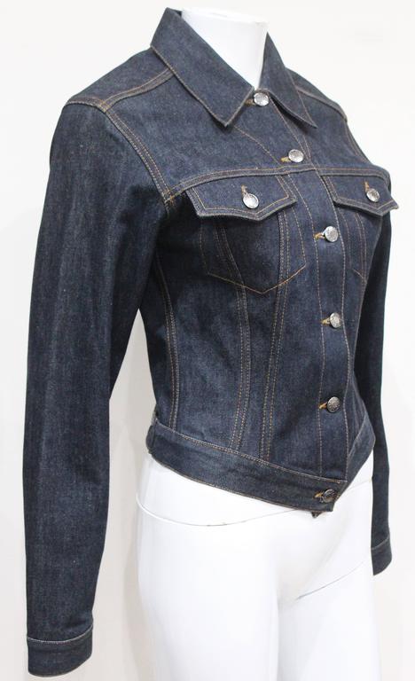 1990s Tom Ford for Gucci denim runway jacket, Spring/Summer 1998