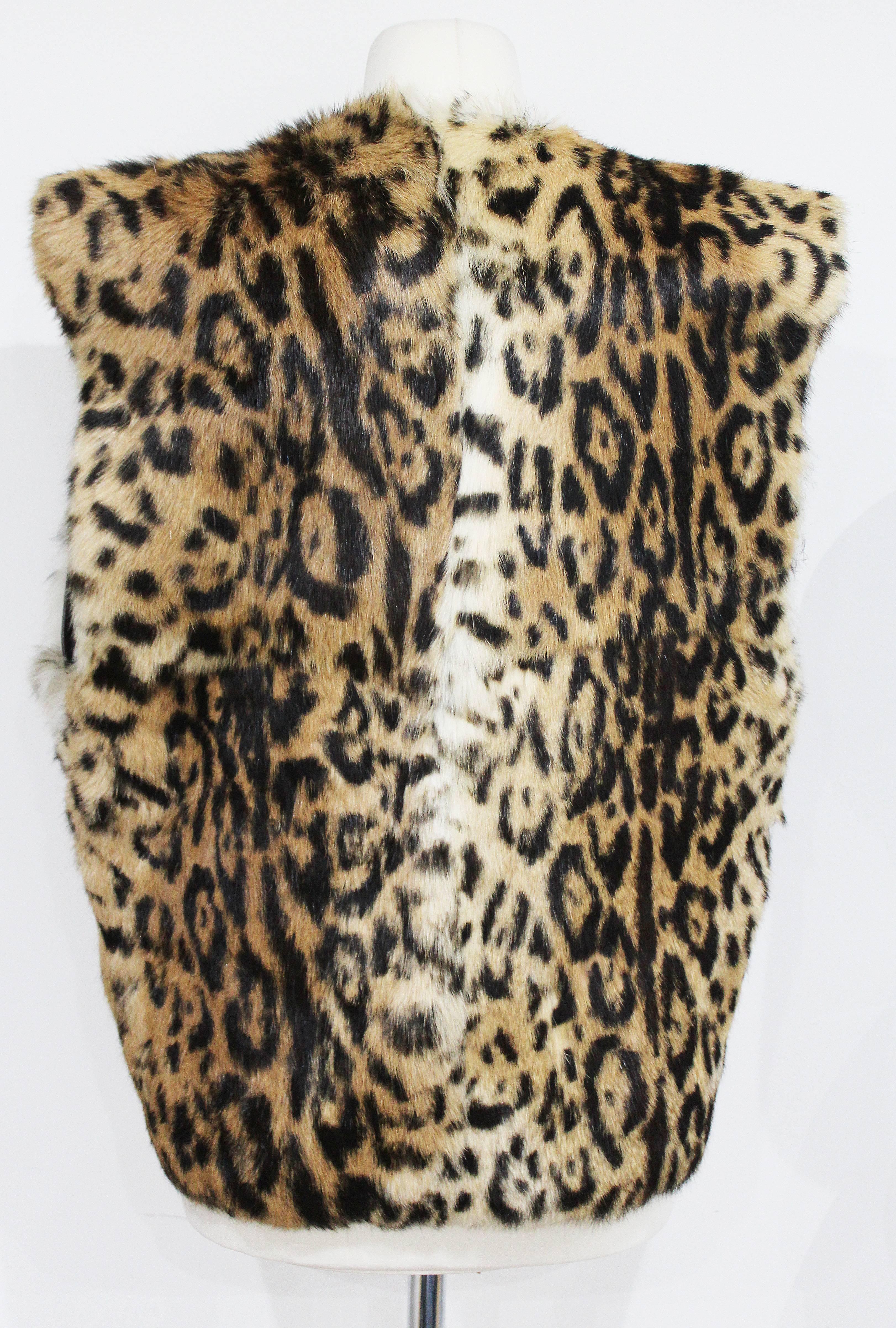 gillet leopard
