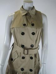 Burberry Sleeveless Trench Coat Dress