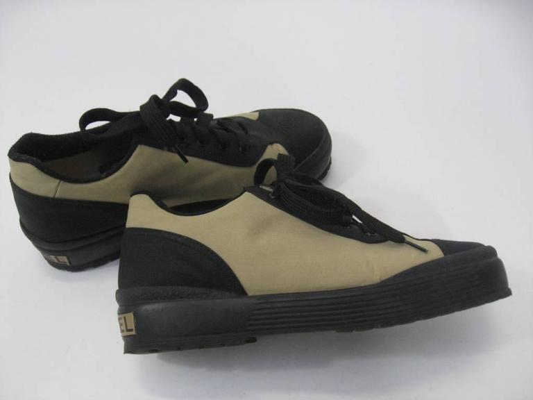chanel athletic shoes chanel black and white athletic shoes for sale at 1stdibs chanel athletic shoes chanel black and white athletic shoes for sale at 1stdibs