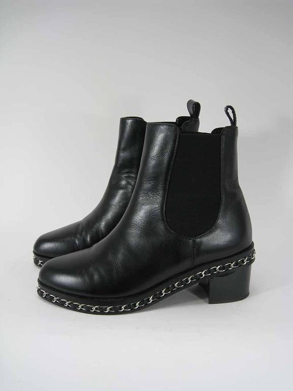chanel chelsea boots