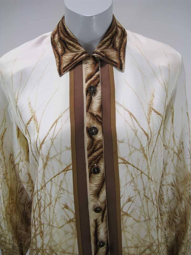 silk tiger shirt