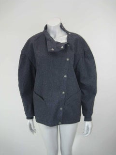 Thierry Mugler Wool Asymmetrical Jacket