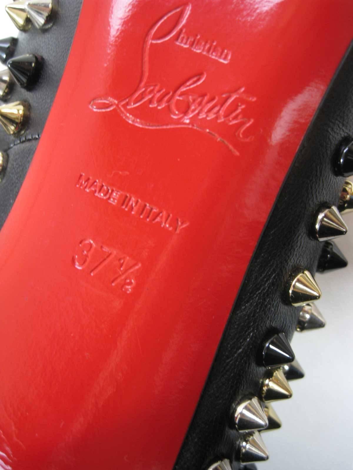 Christian Louboutin Pigalle Spikes Studded High Heels  1