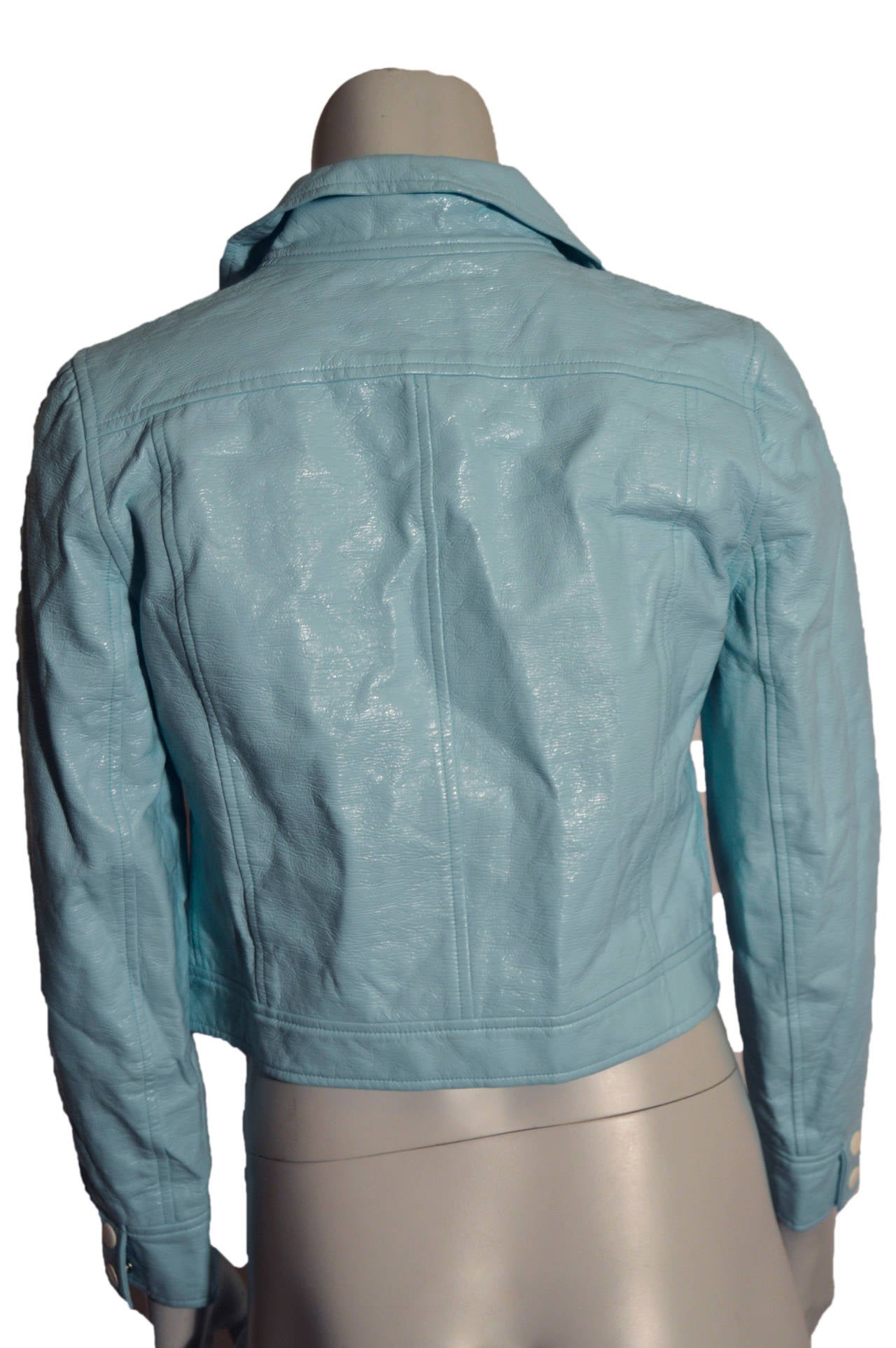 courreges blue jacket