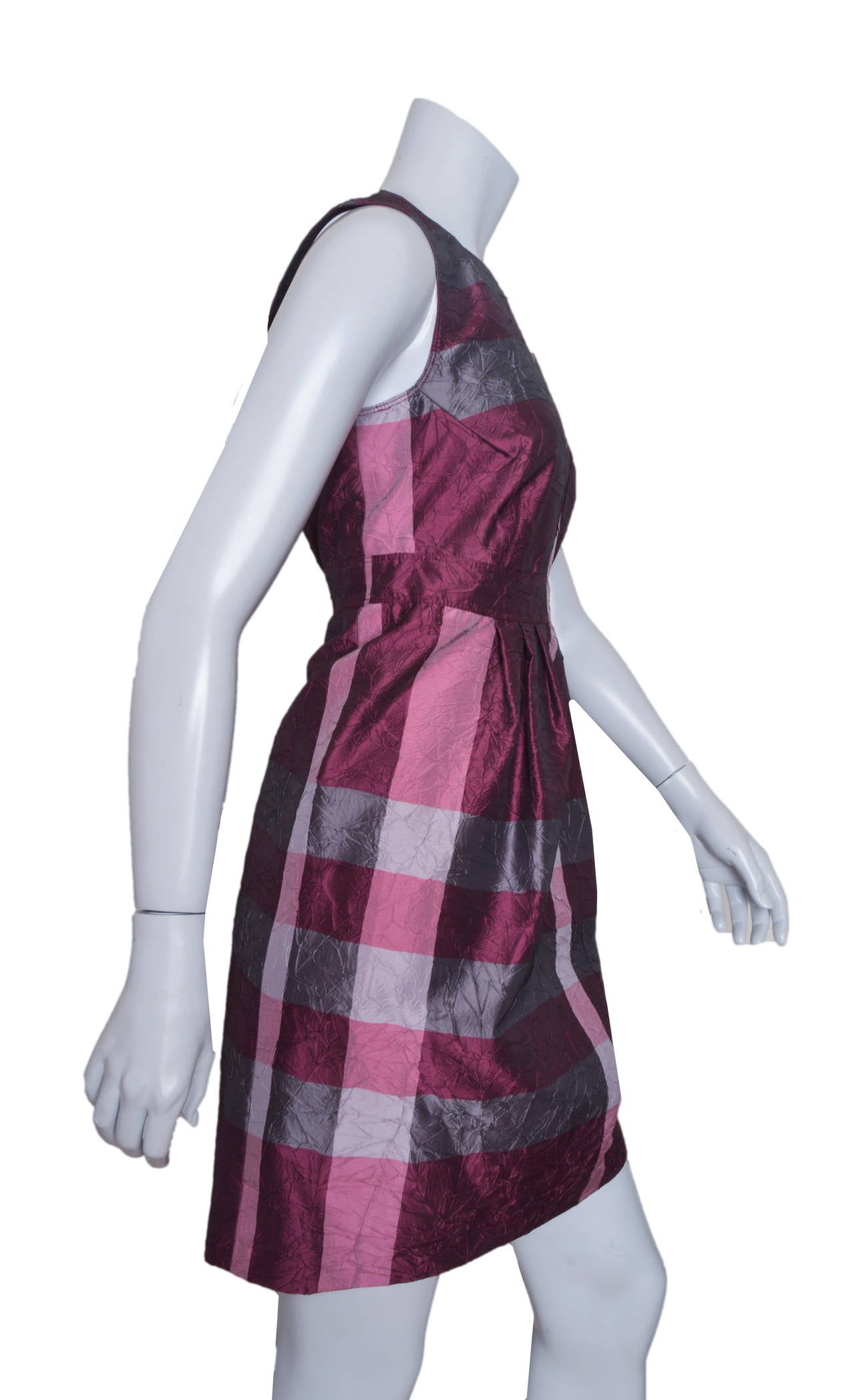 burberry check dress