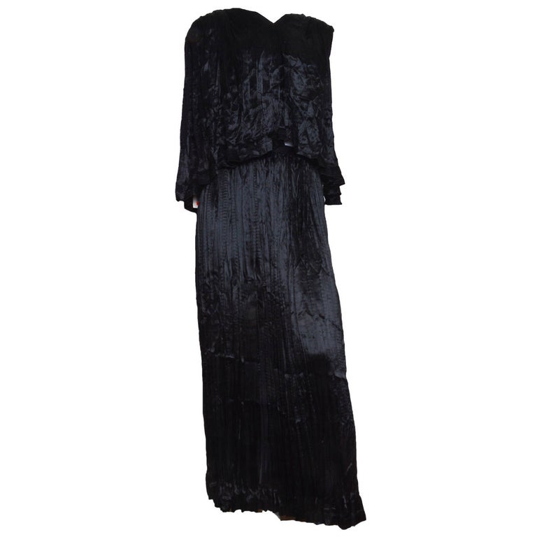 Issey Miyake 2 Piece Pleated Ensemble For Sale at 1stDibs | issey 