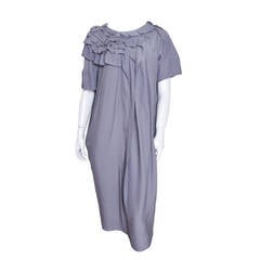 Marni Gray Ruffle Shift Dress Size 42 9