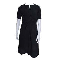 Vintage Courreges Hyperbole Classic Black Dress