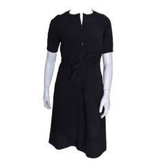 Courreges Hyperbole Classic Black Dress 4