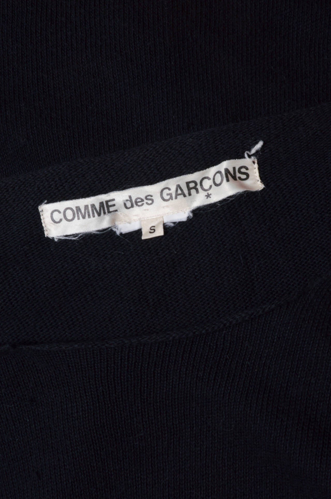 Women's Comme Des Garcons Lightweight Black Sweater