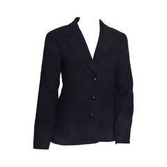 Chanel Black Boucle Blazer 11