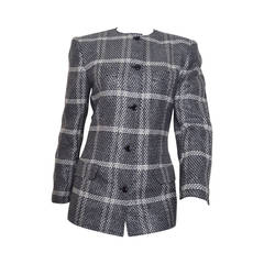 Gucci Metallic Tweed Blazer