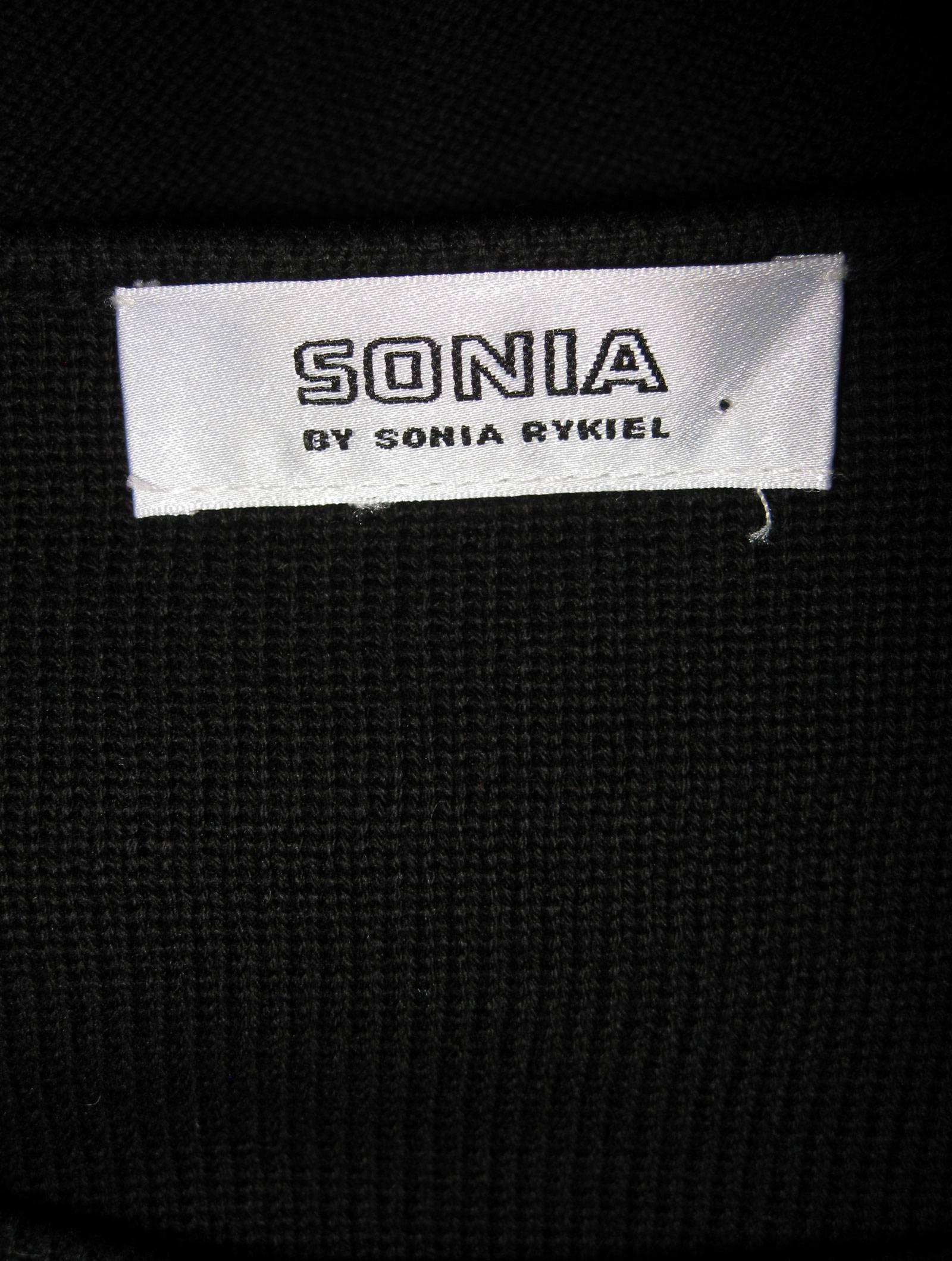 Sonia by Sonia Rykiel Trompe L'oeil Knit Dress 2