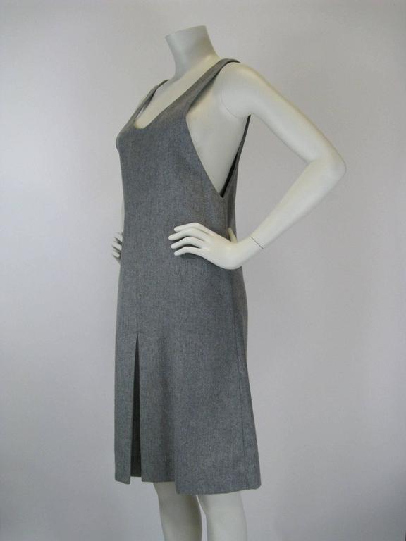 Mary Quant Grey Wool Jumper at 1stDibs